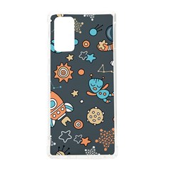 Space-seamless-pattern Samsung Galaxy Note 20 Tpu Uv Case by Salman4z