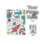 Space-cosmos-seamless-pattern-seamless-pattern-doodle-style Playing Cards 54 Designs (Mini) Front - Diamond8