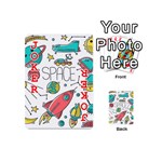 Space-cosmos-seamless-pattern-seamless-pattern-doodle-style Playing Cards 54 Designs (Mini) Front - Joker2