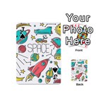 Space-cosmos-seamless-pattern-seamless-pattern-doodle-style Playing Cards 54 Designs (Mini) Front - SpadeJ