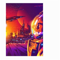 Far-future-human-colonization Large Garden Flag (two Sides) by Salman4z