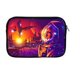 Far-future-human-colonization Apple Macbook Pro 17  Zipper Case by Salman4z