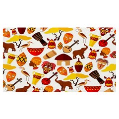Africa-jungle-ethnic-tribe-travel-seamless-pattern-vector-illustration Banner And Sign 7  X 4  by Salman4z