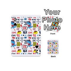 Monster-cool-seamless-pattern Playing Cards 54 Designs (mini) by Salman4z