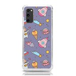 Outer-space-seamless-background Samsung Galaxy S20 6.2 Inch TPU UV Case Front