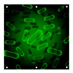 Green-rod-shaped-bacteria Banner And Sign 4  X 4  by Salman4z