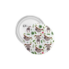 Seamless-pattern-with-cute-sloths 1 75  Buttons by Salman4z