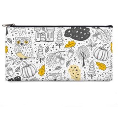 Doodle-seamless-pattern-with-autumn-elements Pencil Case by Salman4z