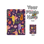 Exotic-seamless-pattern-with-parrots-fruits Playing Cards 54 Designs (Mini) Front - HeartQ