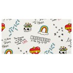 Abstract-fashion-background-suitable-fabric-printing Banner and Sign 4  x 2  Front