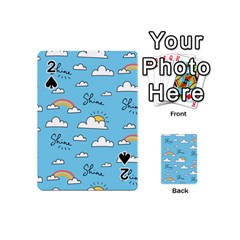 Sky-pattern Playing Cards 54 Designs (mini) by Salman4z