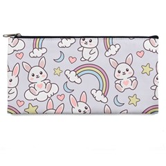 Seamless-pattern-with-cute-rabbit-character Pencil Case by Salman4z