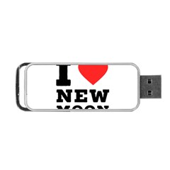 I Love New Moon Portable Usb Flash (one Side) by ilovewhateva