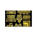 American-golden-ancient-totems Sticker (Rectangular) Front