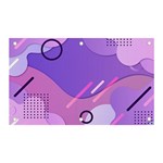 Colorful-abstract-wallpaper-theme Banner and Sign 5  x 3  Front