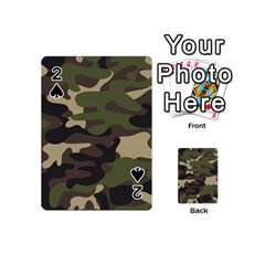 Texture-military-camouflage-repeats-seamless-army-green-hunting Playing Cards 54 Designs (mini) by Salman4z