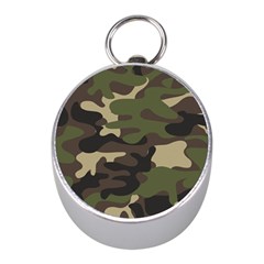 Texture-military-camouflage-repeats-seamless-army-green-hunting Mini Silver Compasses by Salman4z