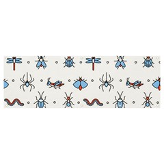 Insects-icons-square-seamless-pattern Banner And Sign 12  X 4  by Salman4z