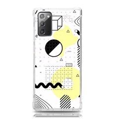 Graphic-design-geometric-background Samsung Galaxy Note 20 Tpu Uv Case by Salman4z