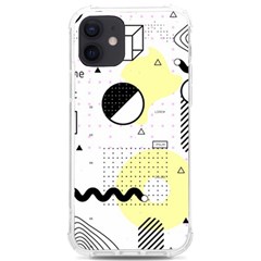 Graphic-design-geometric-background Iphone 12/12 Pro Tpu Uv Print Case by Salman4z