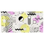 Graphic-design-geometric-background Banner and Sign 4  x 2  Front