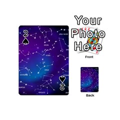 Realistic-night-sky-poster-with-constellations Playing Cards 54 Designs (mini) by Salman4z