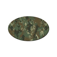 Camouflage-splatters-background Sticker Oval (10 Pack) by Salman4z