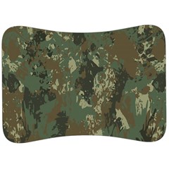 Camouflage-splatters-background Velour Seat Head Rest Cushion by Salman4z