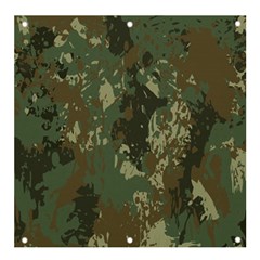 Camouflage-splatters-background Banner And Sign 4  X 4  by Salman4z