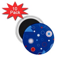 Christmas Pattern Tree Design 1 75  Magnets (10 Pack)  by pakminggu