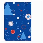Christmas Pattern Tree Design Large Garden Flag (Two Sides) Front