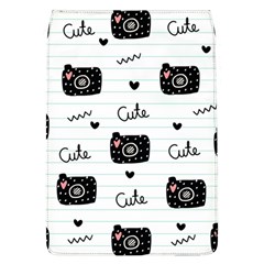 Cute Cameras Doodles Hand Drawn Removable Flap Cover (l) by pakminggu