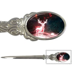 Deer Animal Moon Planet Space Fantasy Letter Opener by pakminggu
