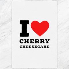 I Love Cherry Cheesecake Canvas 12  X 18  by ilovewhateva