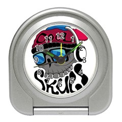 Cool Skull Travel Alarm Clock by pakminggu