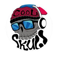 Cool Skull Mini Round Pill Box (pack Of 3) by pakminggu