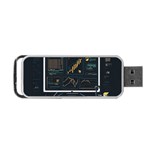 Remote Work Work From Home Online Work Portable USB Flash (Two Sides) Back