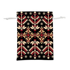 Vector Illustration Of Ukrainian Folk Seamless Pattern Ethnic Ornament Border Element Traditional Lightweight Drawstring Pouch (l) by pakminggu