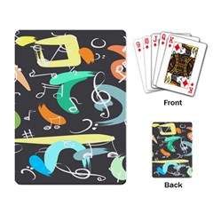 Repetition Seamless Child Sketch Playing Cards Single Design (rectangle) by danenraven