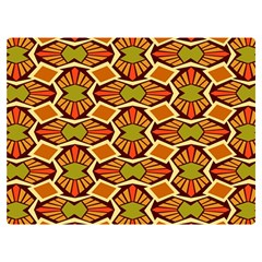 Geometry Shape Retro Trendy Symbol Premium Plush Fleece Blanket (extra Small) by danenraven
