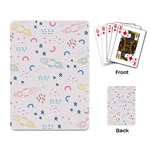 Spaceship Pattern Star Playing Cards Single Design (Rectangle) Back