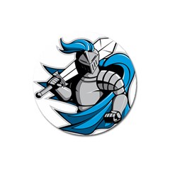 Sword Knight Fictional Character Legionary Warrior Magnet 3  (round) by danenraven