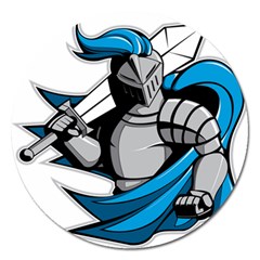 Sword Knight Fictional Character Legionary Warrior Magnet 5  (round) by danenraven