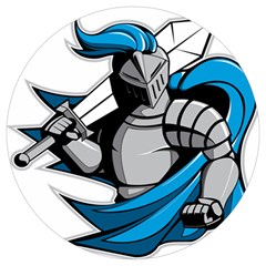 Sword Knight Fictional Character Legionary Warrior Round Trivet by danenraven