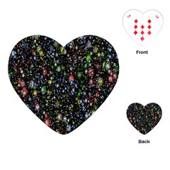 Illustration Universe Star Planet Playing Cards Single Design (heart) by danenraven