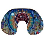 Grateful Dead Ahead Of Their Time Travel Neck Pillow Front