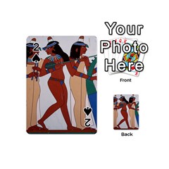 Egypt Fresco Mural Decoration Playing Cards 54 Designs (mini) by Mog4mog4
