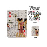Egyptian Design Men Worker Slaves Playing Cards 54 Designs (Mini) Front - DiamondK