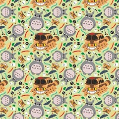 My Neighbor Totoro Pattern Play Mat (rectangle) by Mog4mog4
