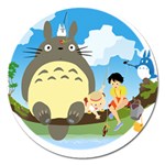 My Neighbor Totoro Totoro Magnet 5  (Round) Front